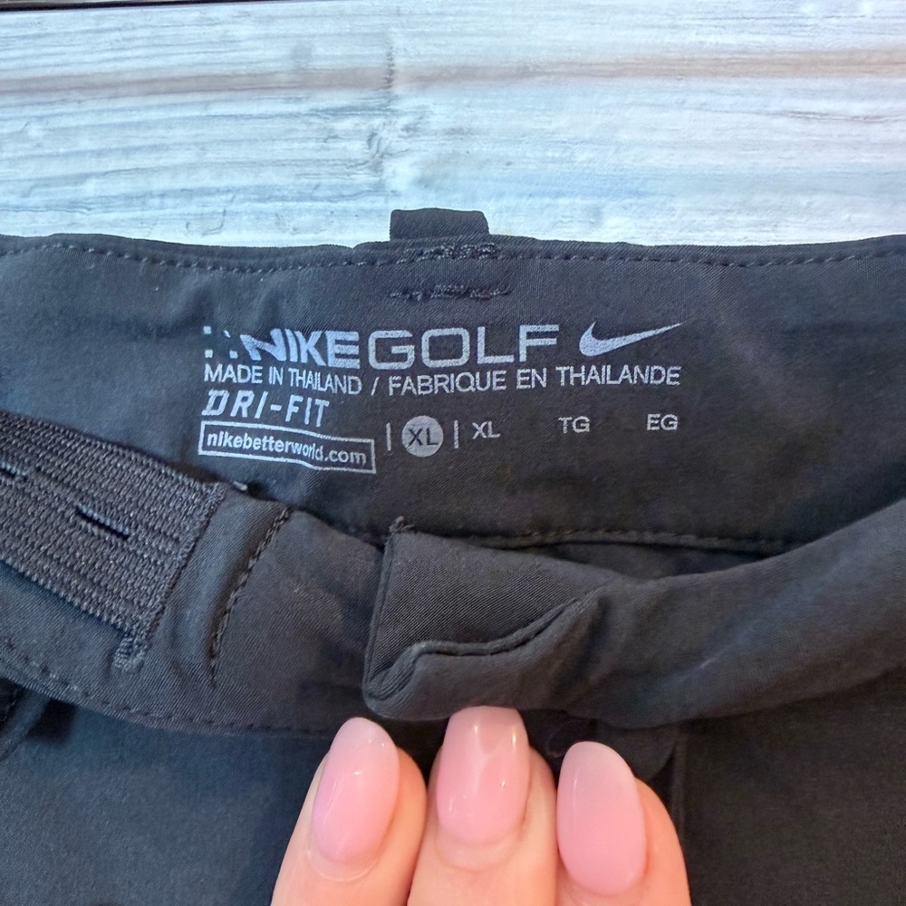 Nike Golf Dri-FIT Black Flat Front Shorts Women's Size XL - Picture 2 of 11